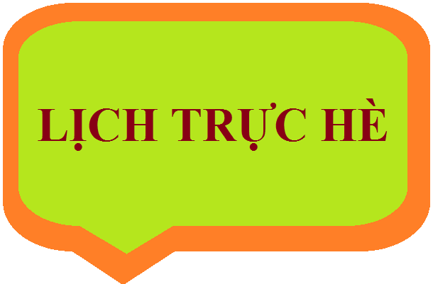 lịch trực hè